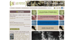 Desktop Screenshot of lesardentsediteurs.com